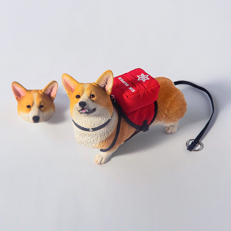 JXK093 Corgi dog figurine, dog statue gift for dog lover from JXK Studio