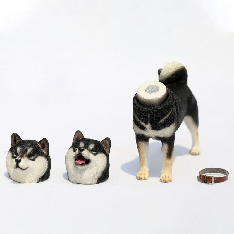 MRZ027 Shiba Inu Dog Statue from JXK Studio