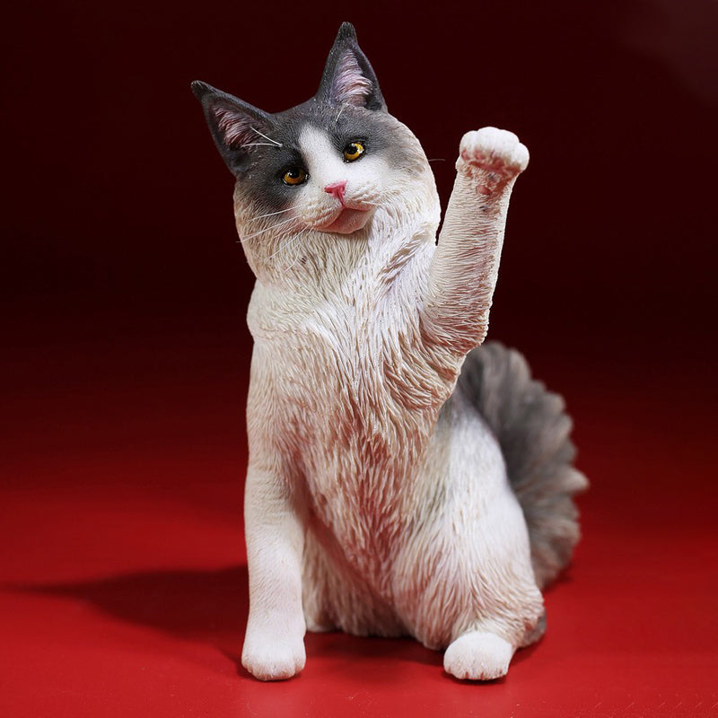 MRZ045 Maine cat statue from JXK Studio