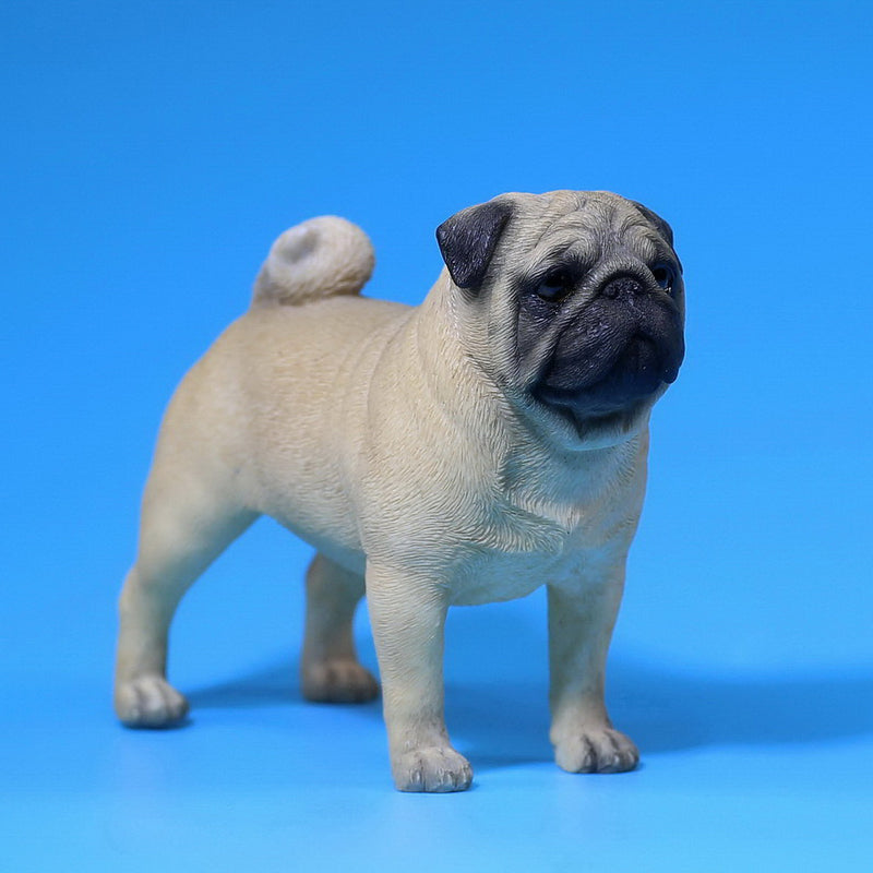MRZ018 Pug dog figurine dog statue for dog lovers from JXK Studio