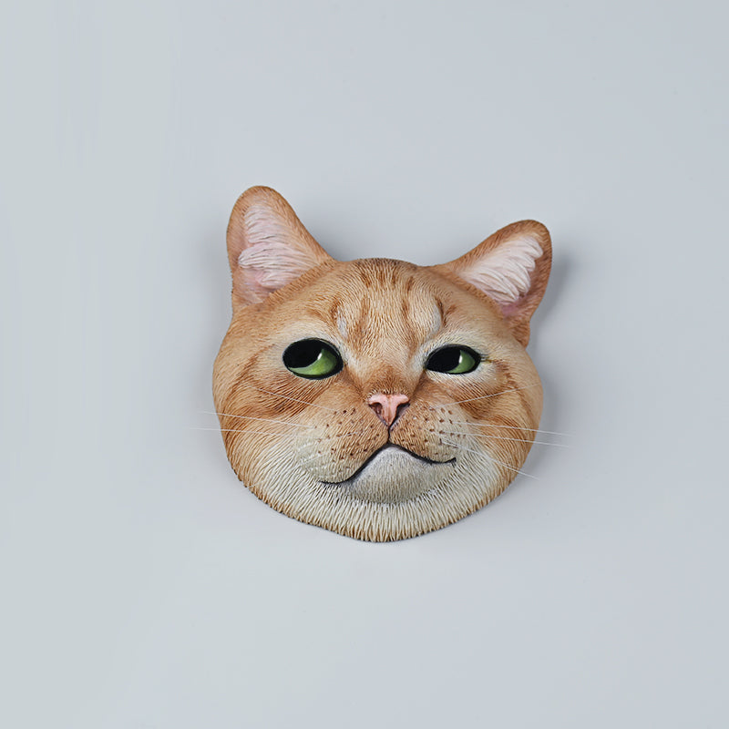JS2309 Cat Figurine Cat Statue Refrigerator Stickers from JXK Studio