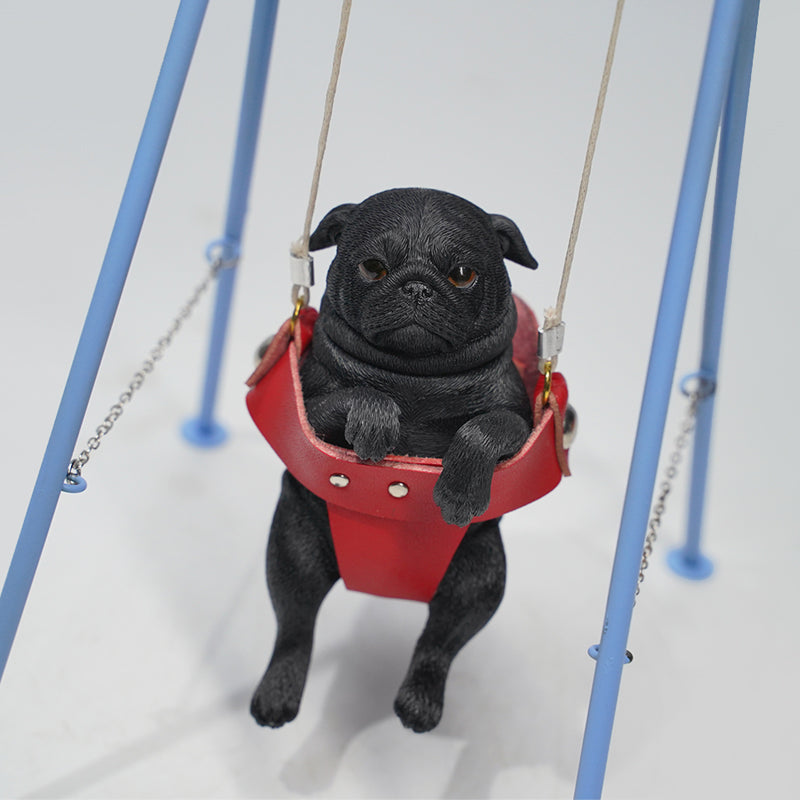 JXK174 Pug Dog Statue Dog Figurine for Home Decor from JXK Studio