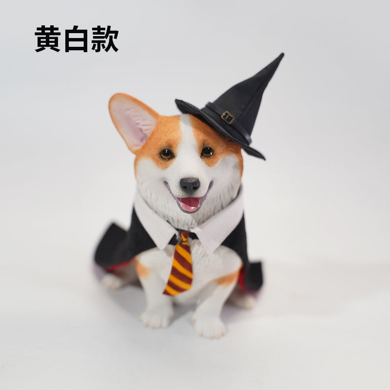 X32302 Corgi dog figurine dog statue for home decor from JXK Studio