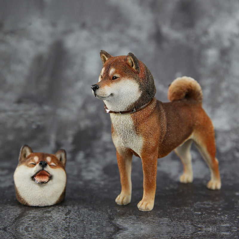 MRZ027 Shiba Inu Dog Statue from JXK Studio