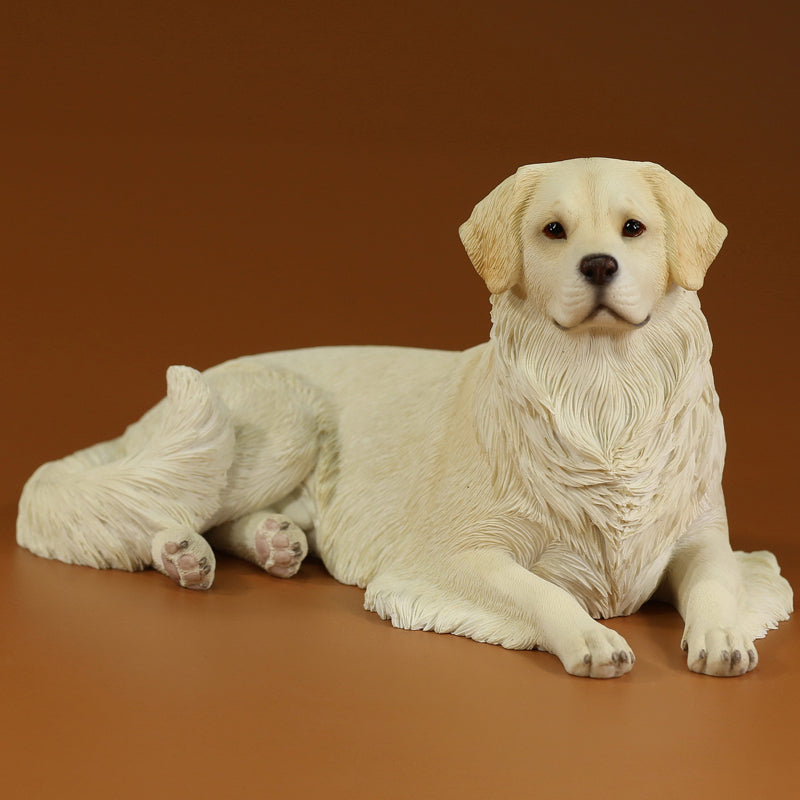 MRZ057 Golden Retriever dog statue from JXK Studio