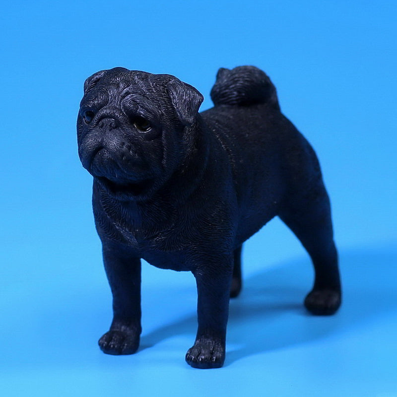 MRZ018 Pug dog figurine dog statue for dog lovers from JXK Studio