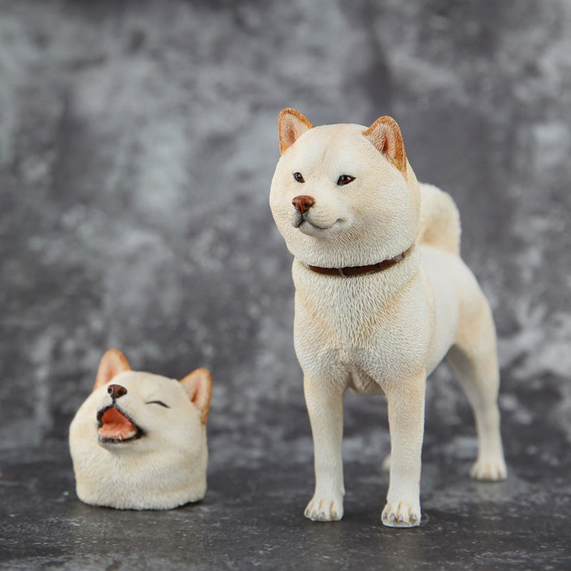 MRZ027 Shiba Inu Dog Statue from JXK Studio