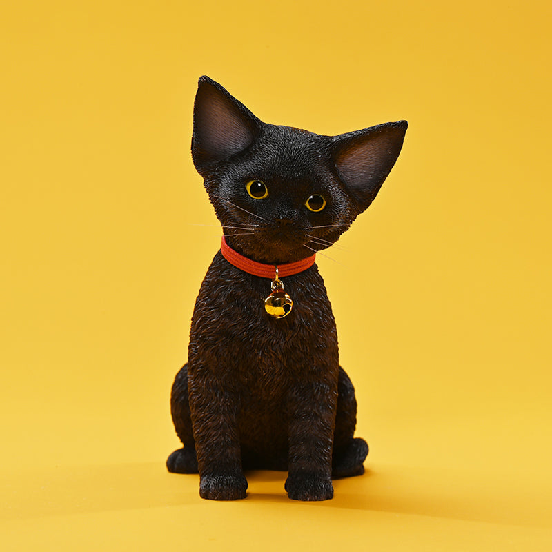X32303 Devon Cat Figurine Resin Cat Statue from JXK Studio