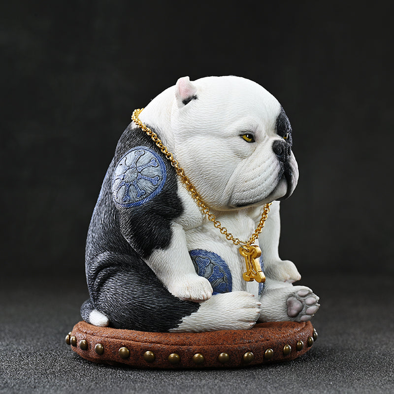 JXK185 Bully Dog Statue, Dog Figurine for Home Decor from JXK Studio