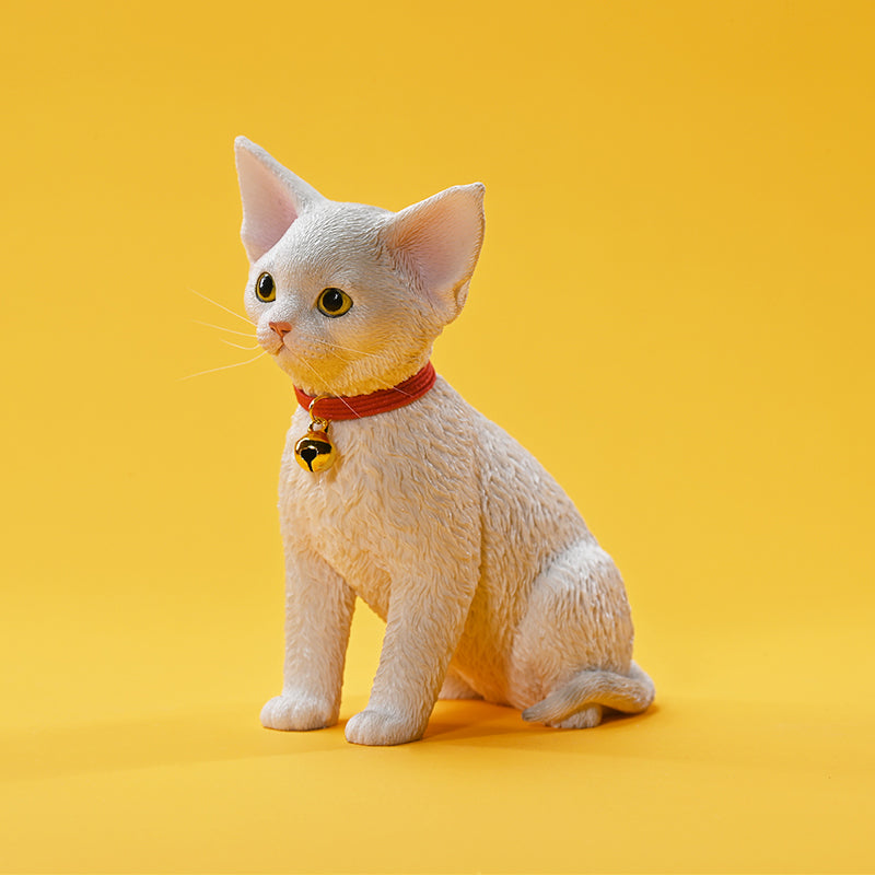 X32303 Devon Cat Figurine Resin Cat Statue from JXK Studio