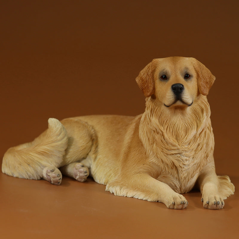 MRZ057 Golden Retriever dog statue from JXK Studio