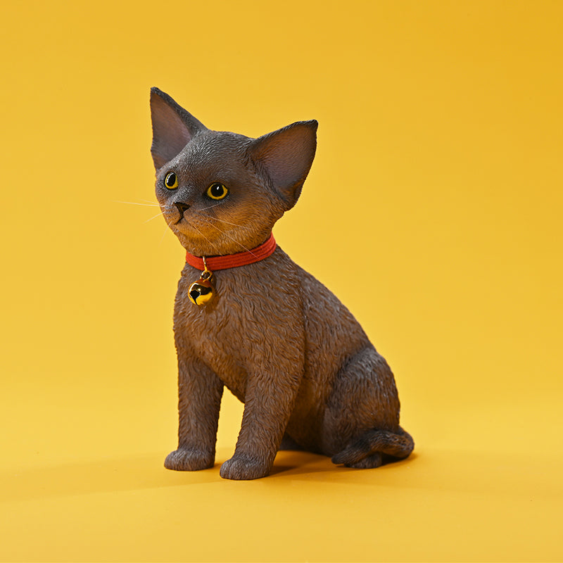 X32303 Devon Cat Figurine Resin Cat Statue from JXK Studio