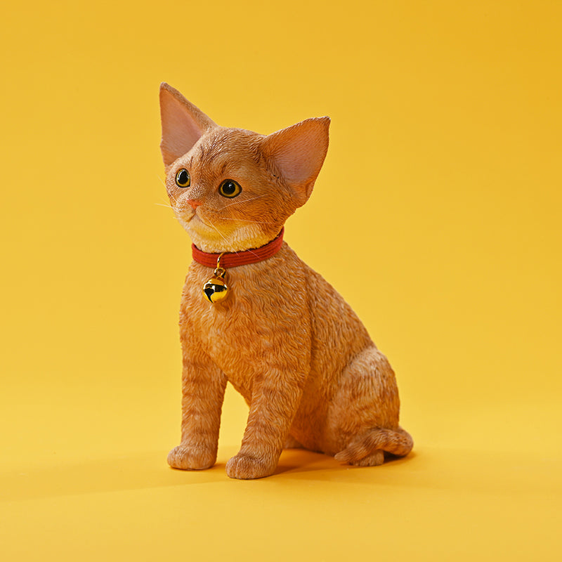 X32303 Devon Cat Figurine Resin Cat Statue from JXK Studio