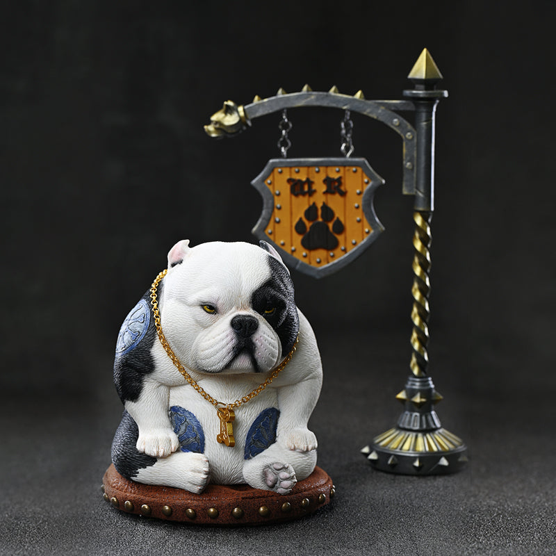 JXK185 Bully Dog Statue, Dog Figurine for Home Decor from JXK Studio