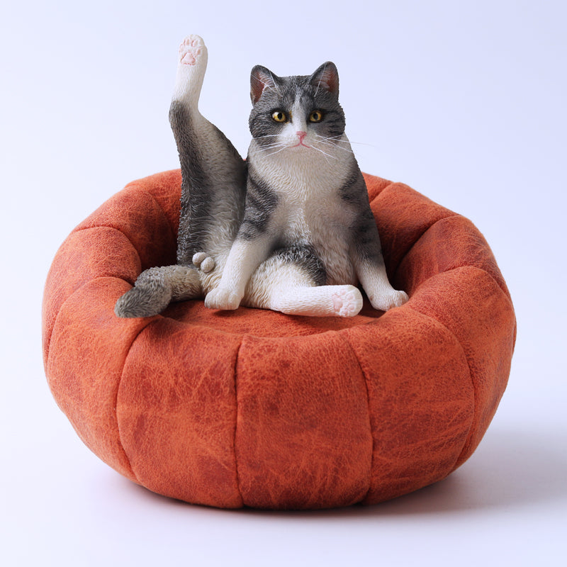 JXK056 Die faule Katze auf dem Sofa, das Geschenk der Liebe 4.0 von JXK Studio
