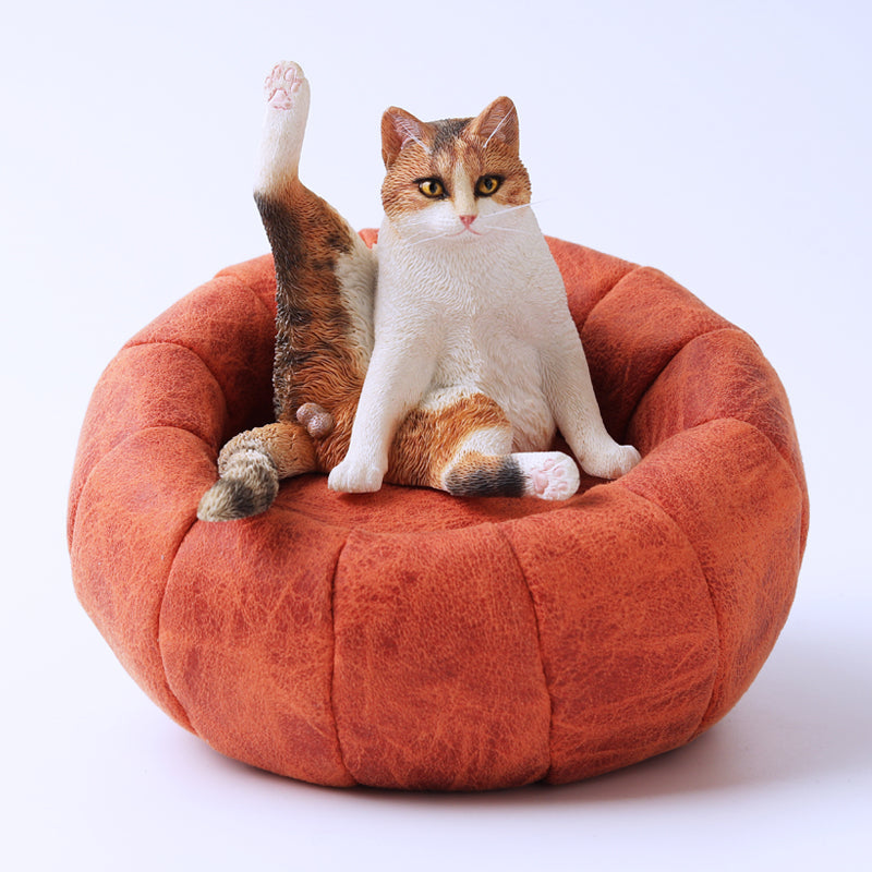 JXK056 Die faule Katze auf dem Sofa, das Geschenk der Liebe 4.0 von JXK Studio