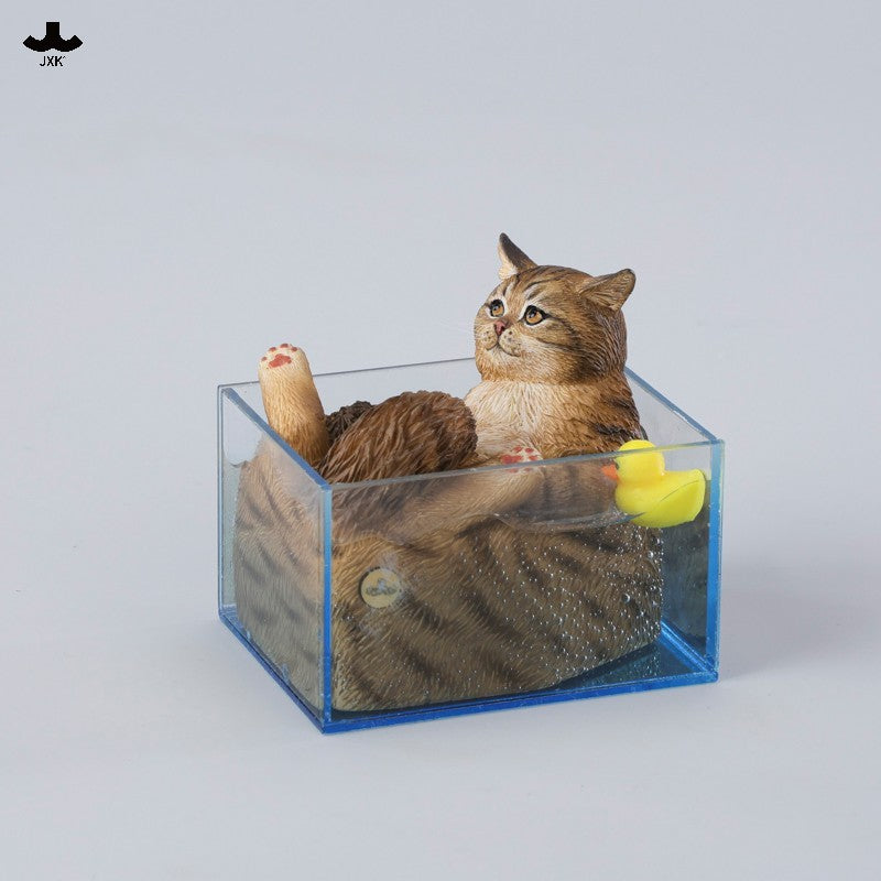 JXK340 Pre-sale Bubble Bath Cats from JXK Studio