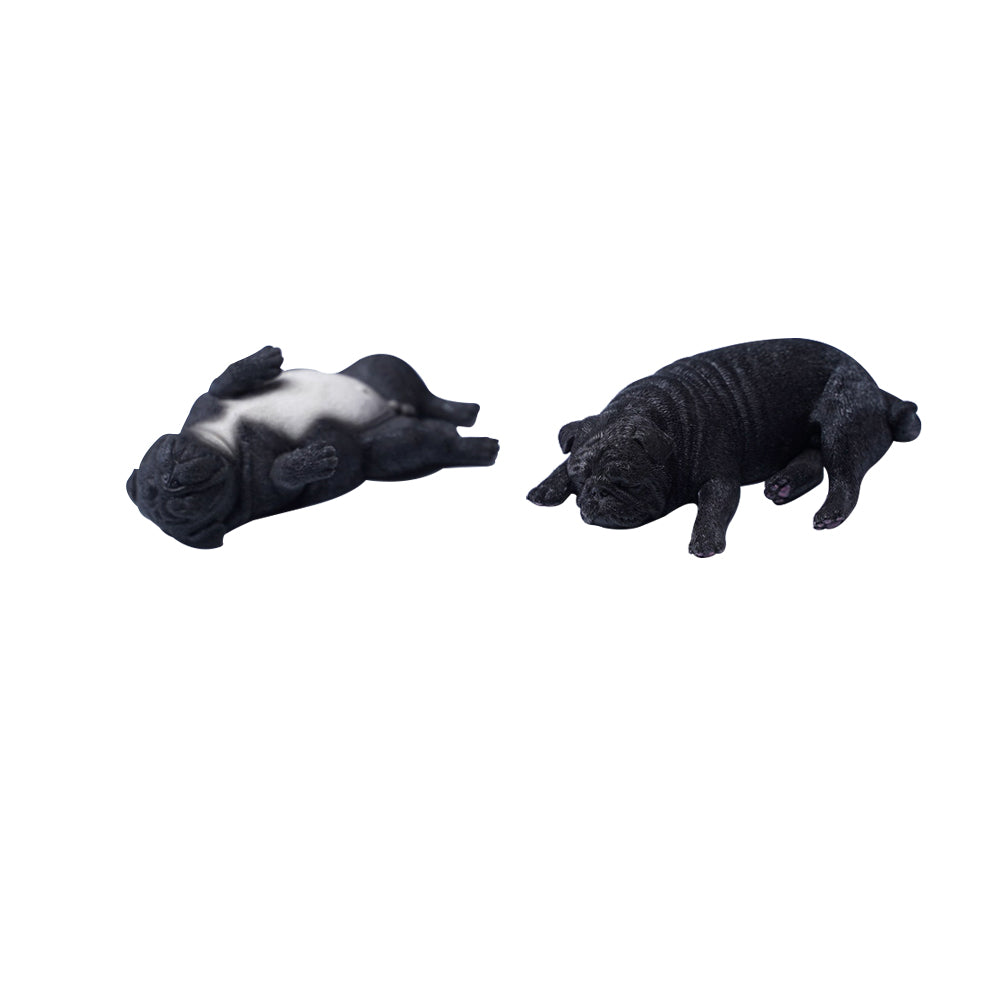 JXK085 Pug puppy sleeping on its back, Gift for Dog Lover from JXK Studio