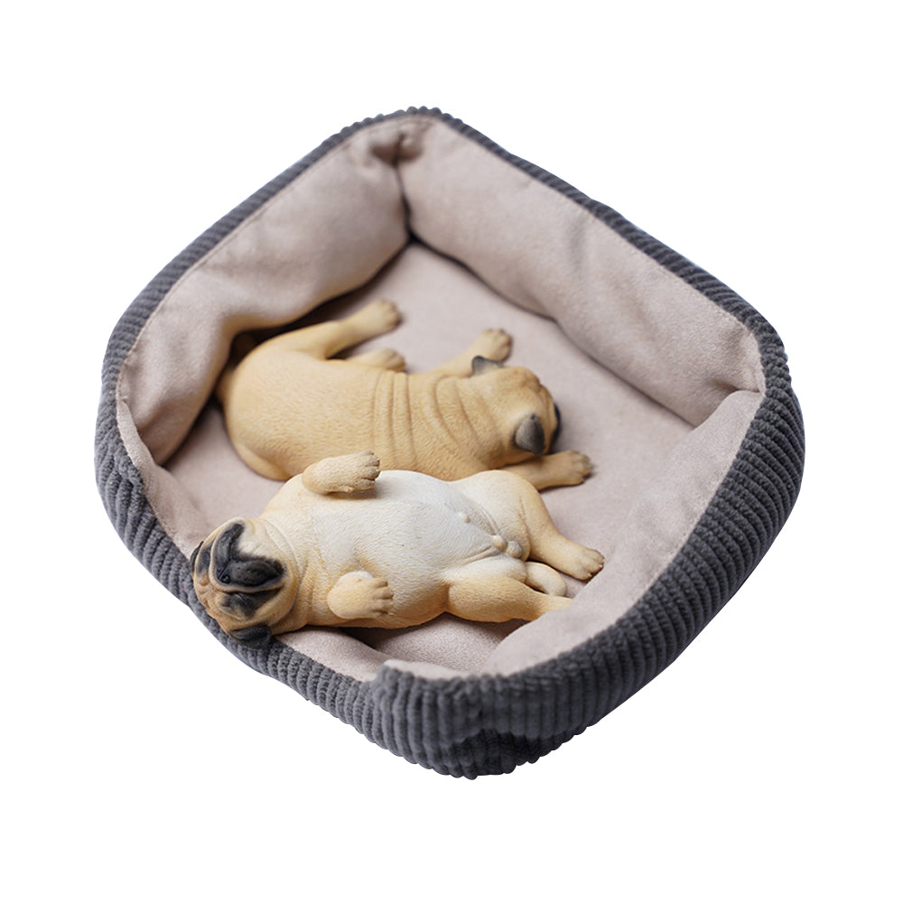 JXK085 Pug puppy sleeping on its back, Gift for Dog Lover from JXK Studio