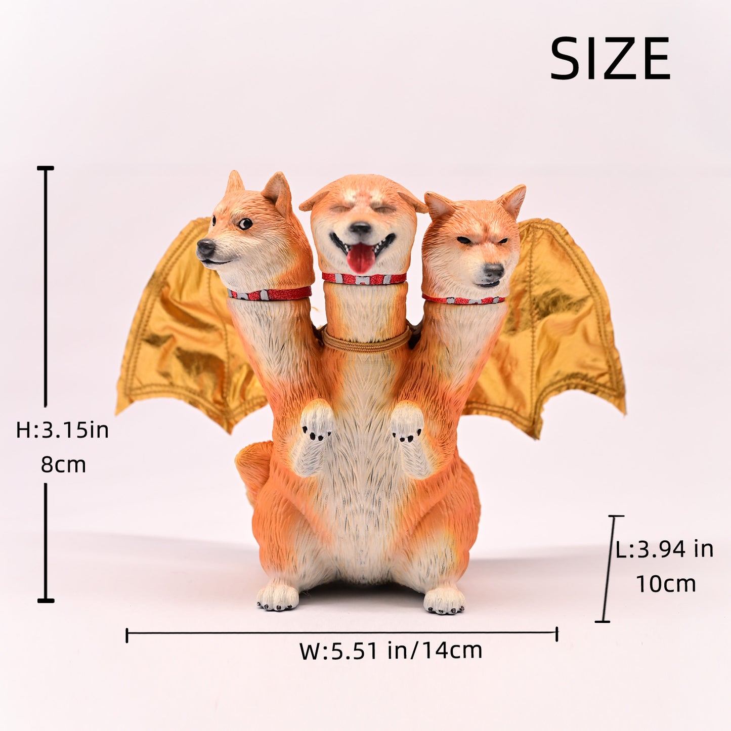 Bid Toys01 Three-Headed Shiba Inu from JXK Studio