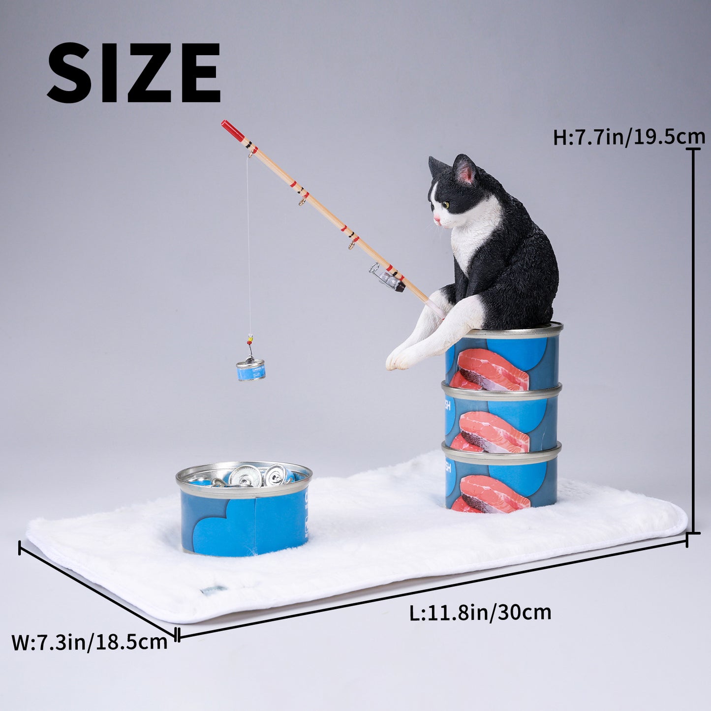 JXK312 Pre-sale Dream-Fishing Kitten from JXK Studio