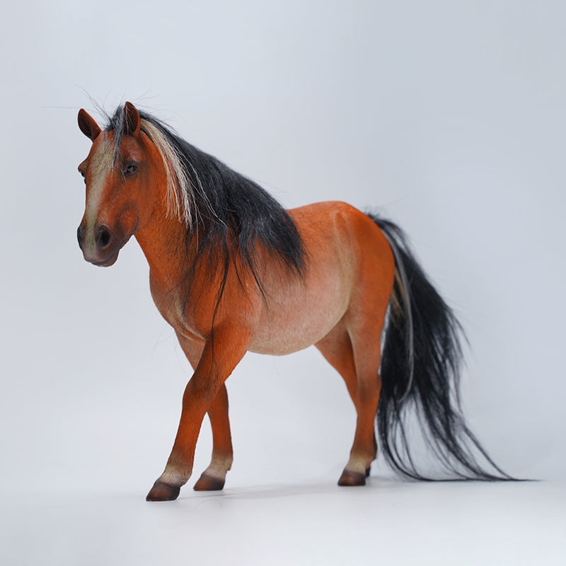 JXK165 Mongolian Horse Statue Horse Figurine for Home Decor from JXK Studio