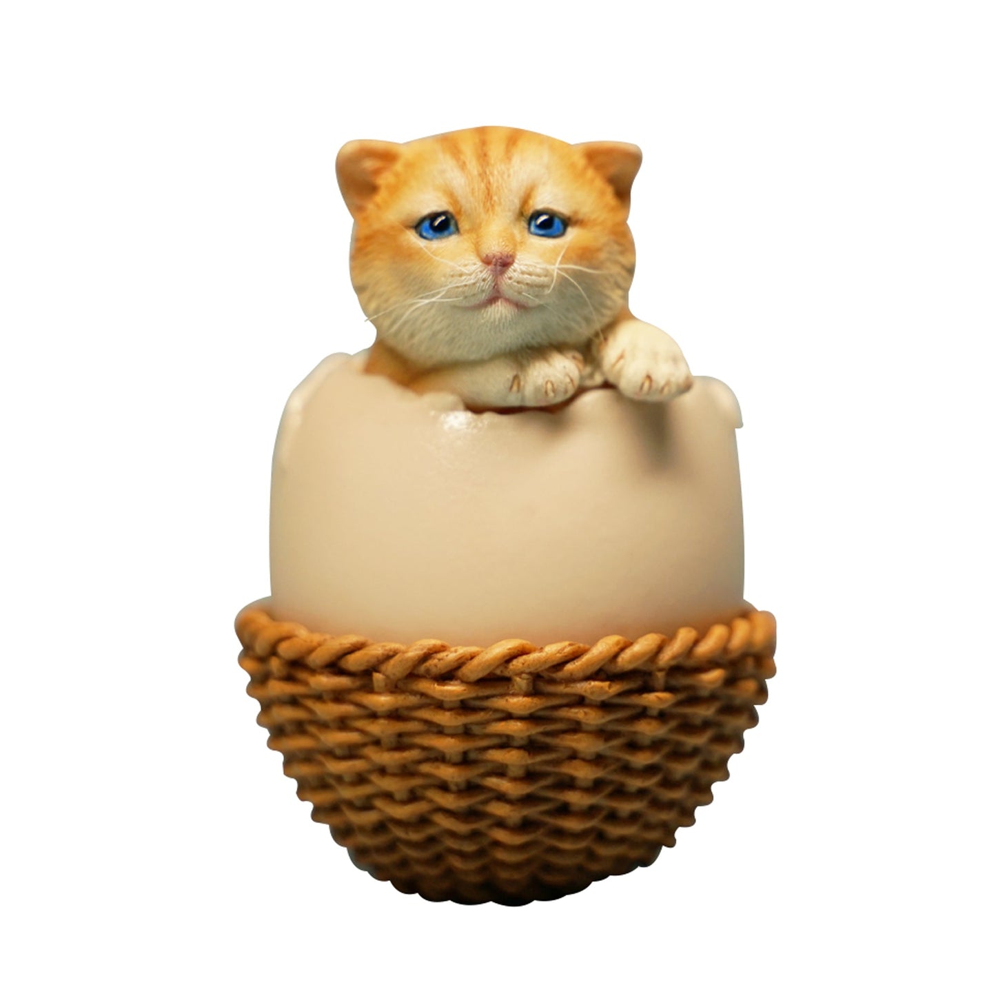 JXK065 newborn cat figurine resin cat statue for coffee table decor gifts for cat lovers from JXK Studio