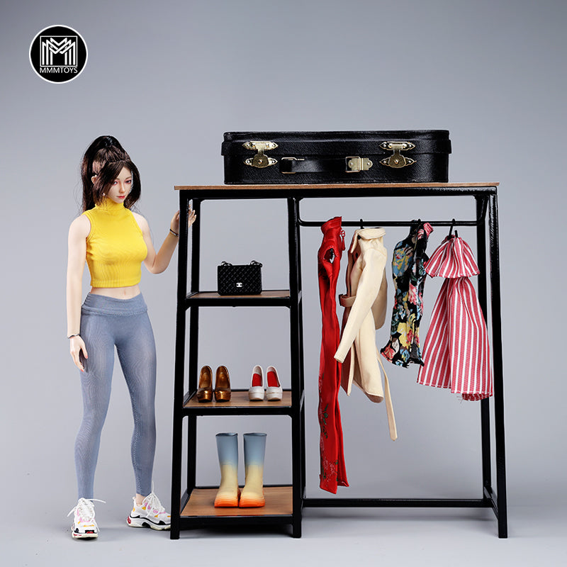 M2420  1/6 Scale American Industrial Style Storage Rack  Produced by JXK Studio
