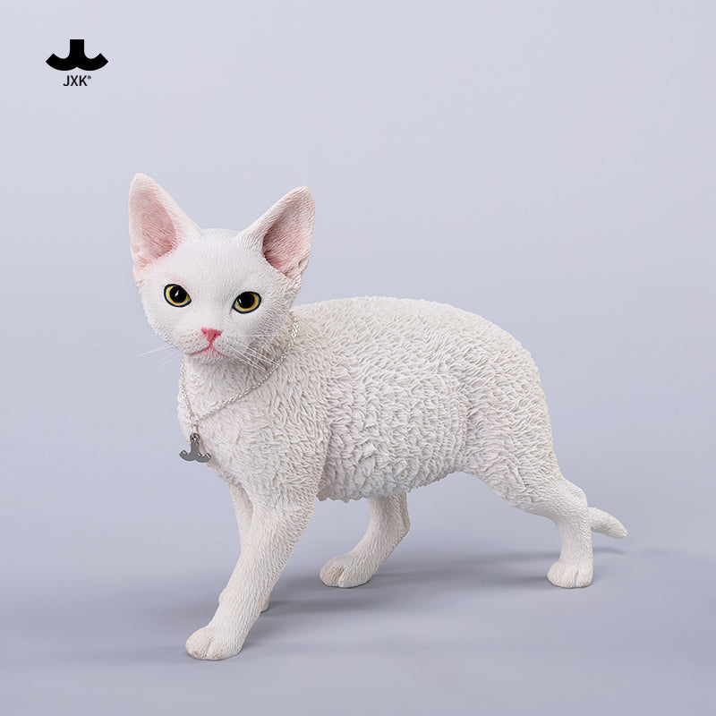 X32401 Devon Cat Figurine Resin Cat Statue from JXK Studio