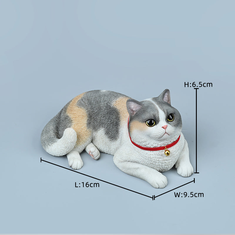 X32304 British Shorthair Cat figurine from JXK Studio