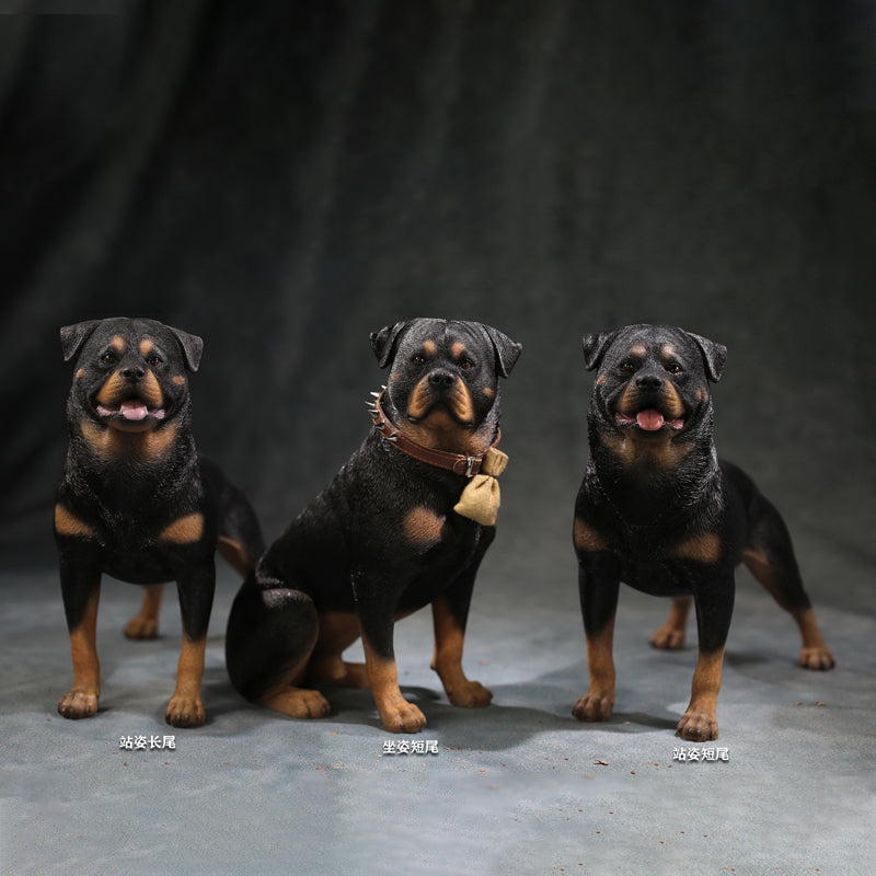 MRZ055 Rottweiler dog statue from JXK Studio