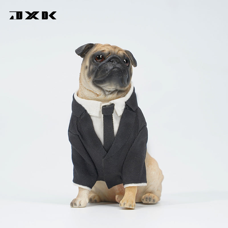 JXK018 Pug dog figurine dog statue for home decor gift for dog lovers from JXK Studio