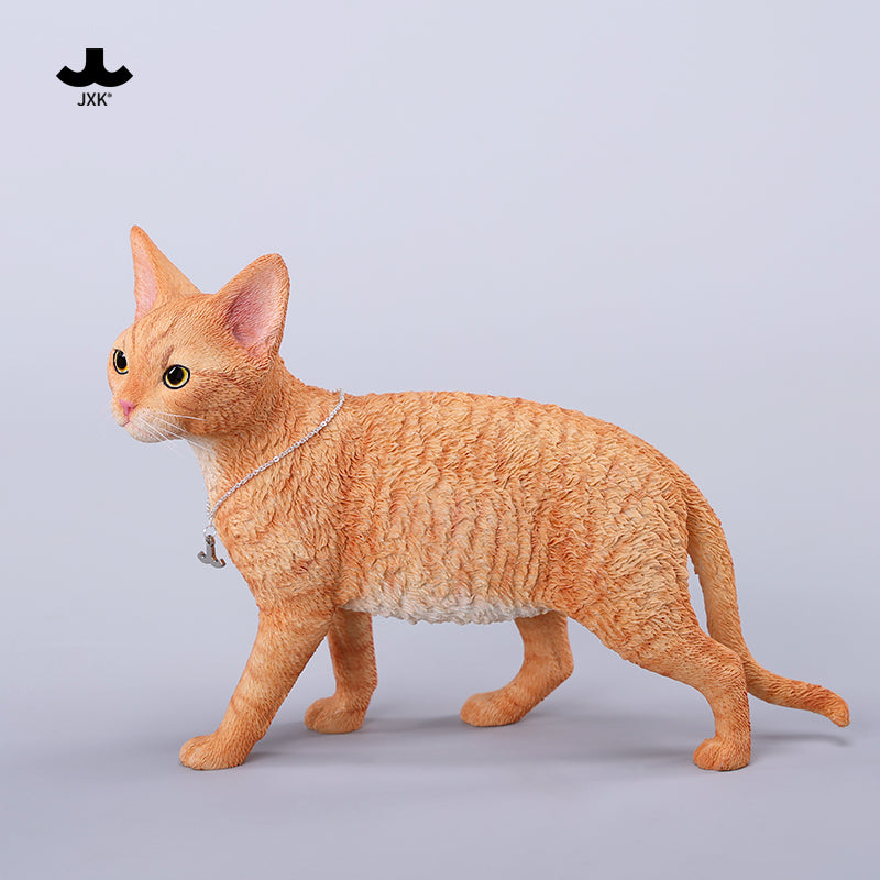 X32401 Devon Cat Figurine Resin Cat Statue from JXK Studio