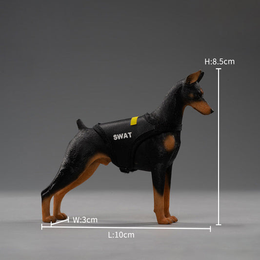 JXK022 Dobermann dog figurine dog statue for home decor gift for dog lovers