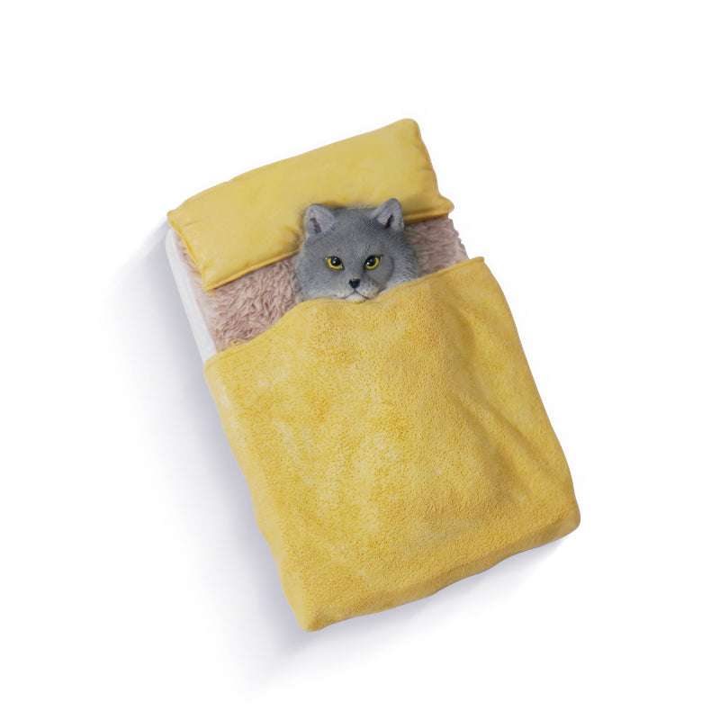 JXK Small JS2203 Resin Cat Fridge Magnet | Single Cat 1.0 - product image 4