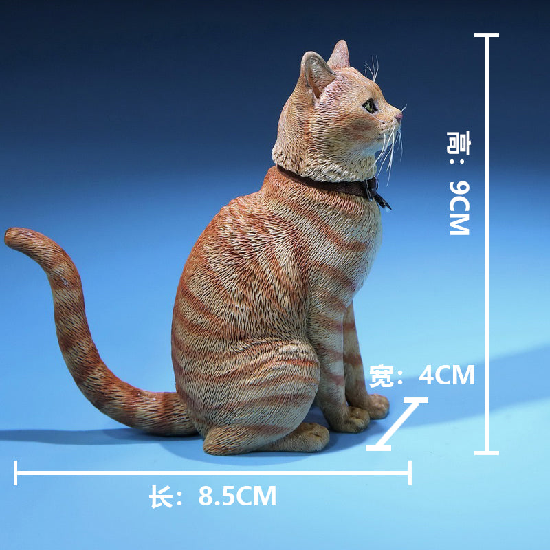 MRZ036 中国の猫の像、猫好きの方への贈り物