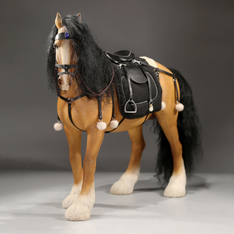 MRZ058 Shire Horse Figurine for Home Decor from JXK Studio