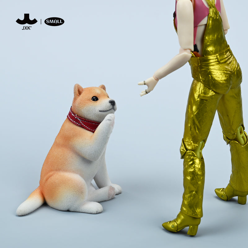 JS2401 Resin Shiba Inu Dog Decor from JXK Studio