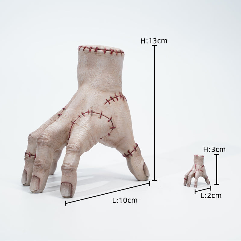 SZ2301 ウェンズデー・アダムスのザ・シングハンド、アダムス・ファミリーのコスプレハンド、ガガが友達にプレゼントする怖い小道具の装飾ギフト