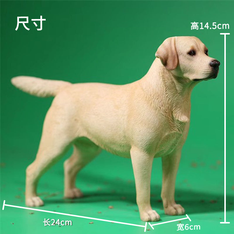 MRZ025 犬好きのための6分の1スケールのラブラドール犬の装飾