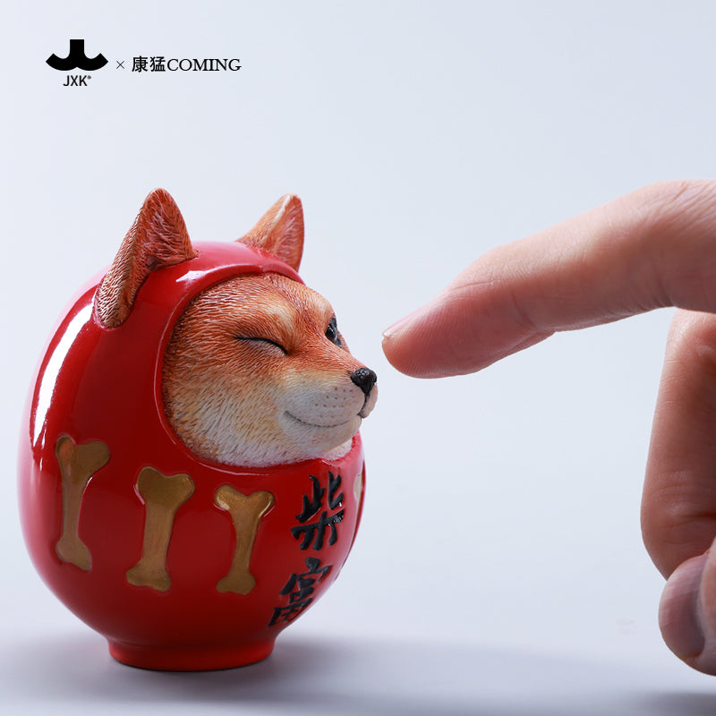 JXK273 Per-sale Shiba Fortune Daruma from JXK Studio