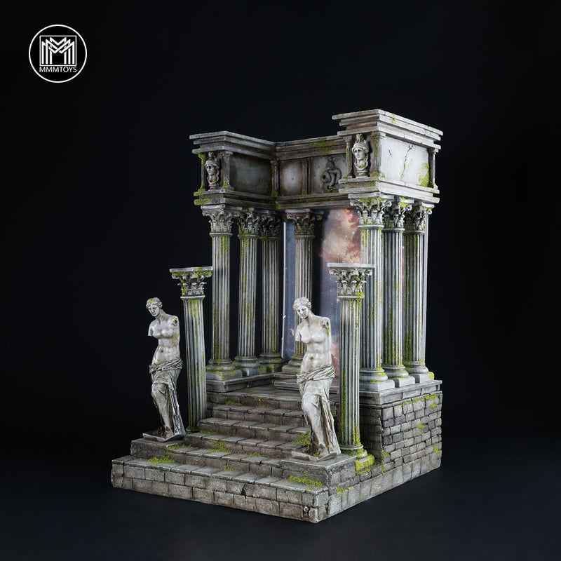 M2501-3 Pre-Order 1/12 Roman Temple Ruins-3 Produced by JXK Studio
