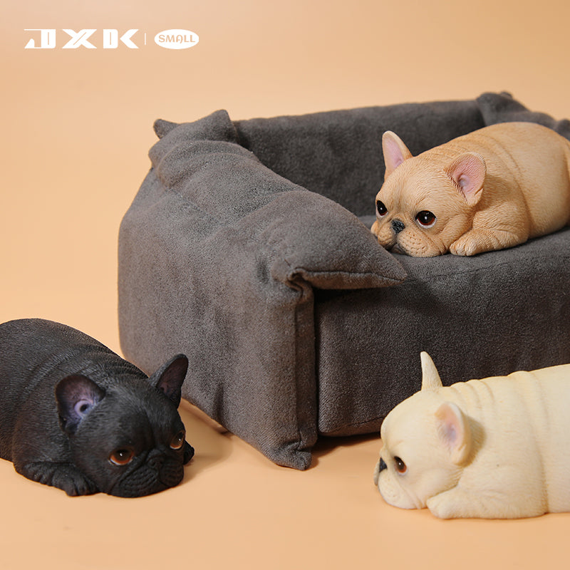 JS2217 Resin Bread French Bulldog Decor from JXK Studio