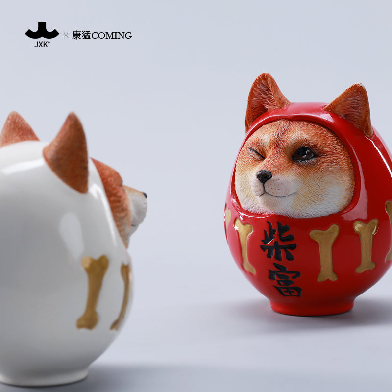 JXK273 Per-sale Shiba Fortune Daruma from JXK Studio