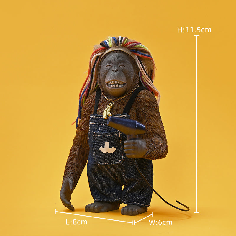 JXK189 Bornean Orangutan Statue for Home Decor from JXK Studio