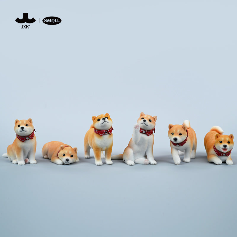 JS2401 Resin Shiba Inu Dog Decor from JXK Studio