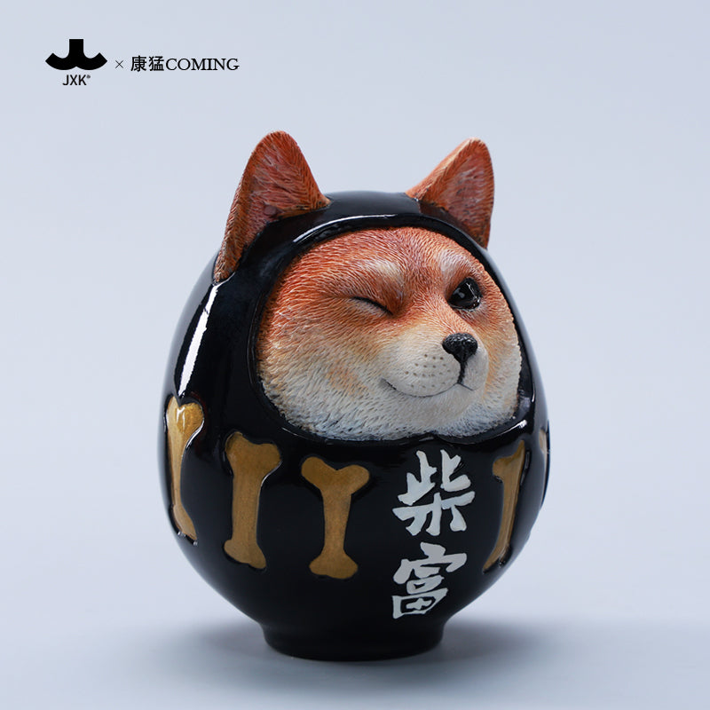 JXK273 Per-sale Shiba Fortune Daruma from JXK Studio