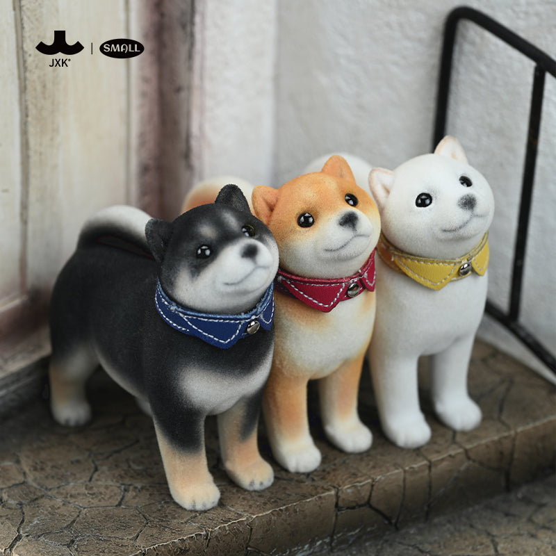 JS2401 Resin Shiba Inu Dog Decor from JXK Studio