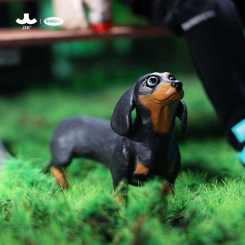 JS2403 Resin Dachshund Figurine Dog Decor from JXK Studio