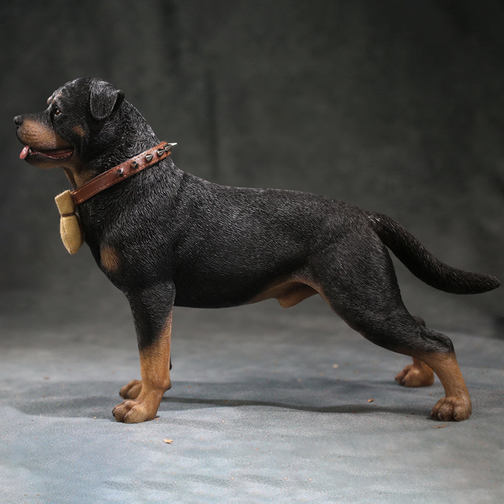 MRZ055 Rottweiler dog statue from JXK Studio